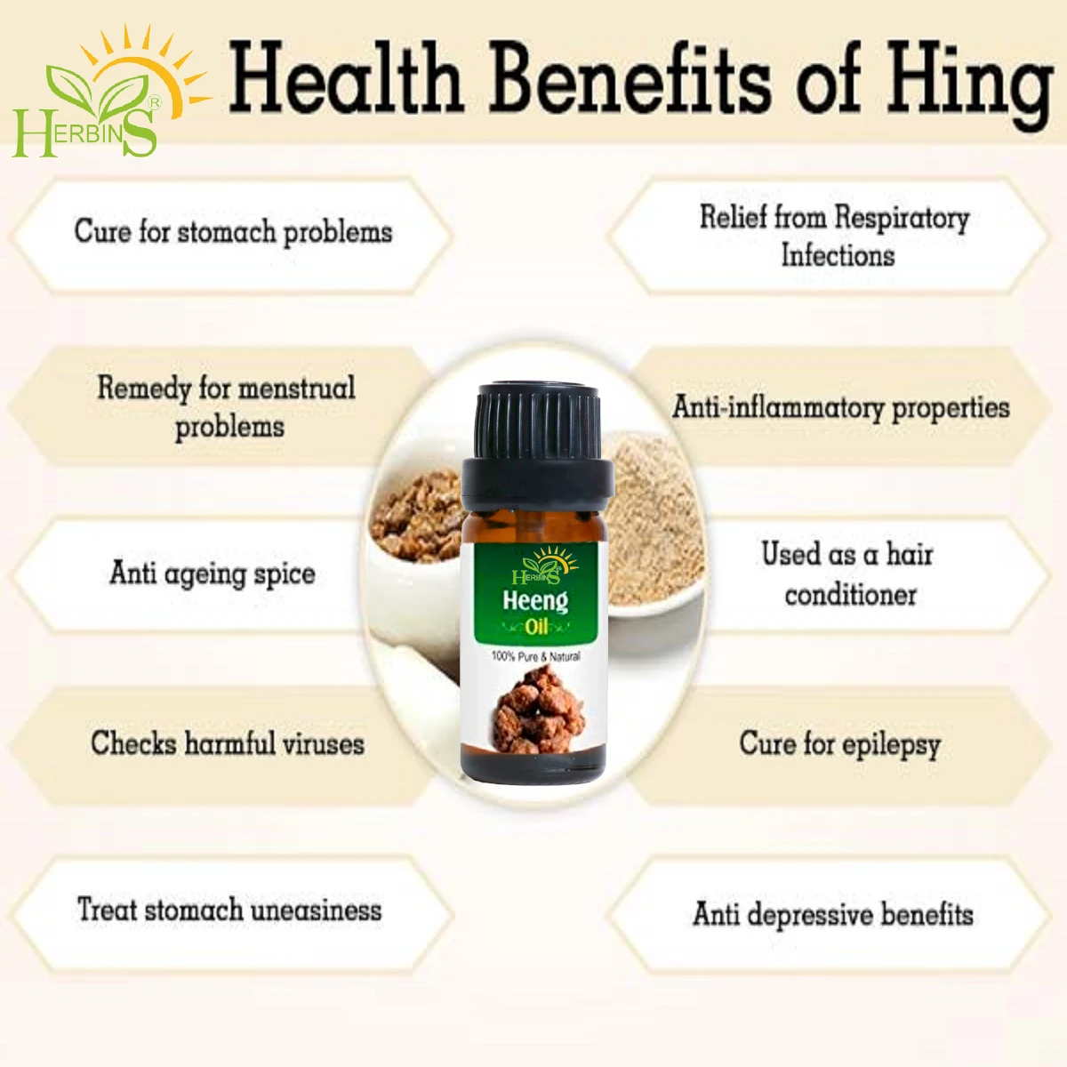 Best Natural Organic Hing Oil