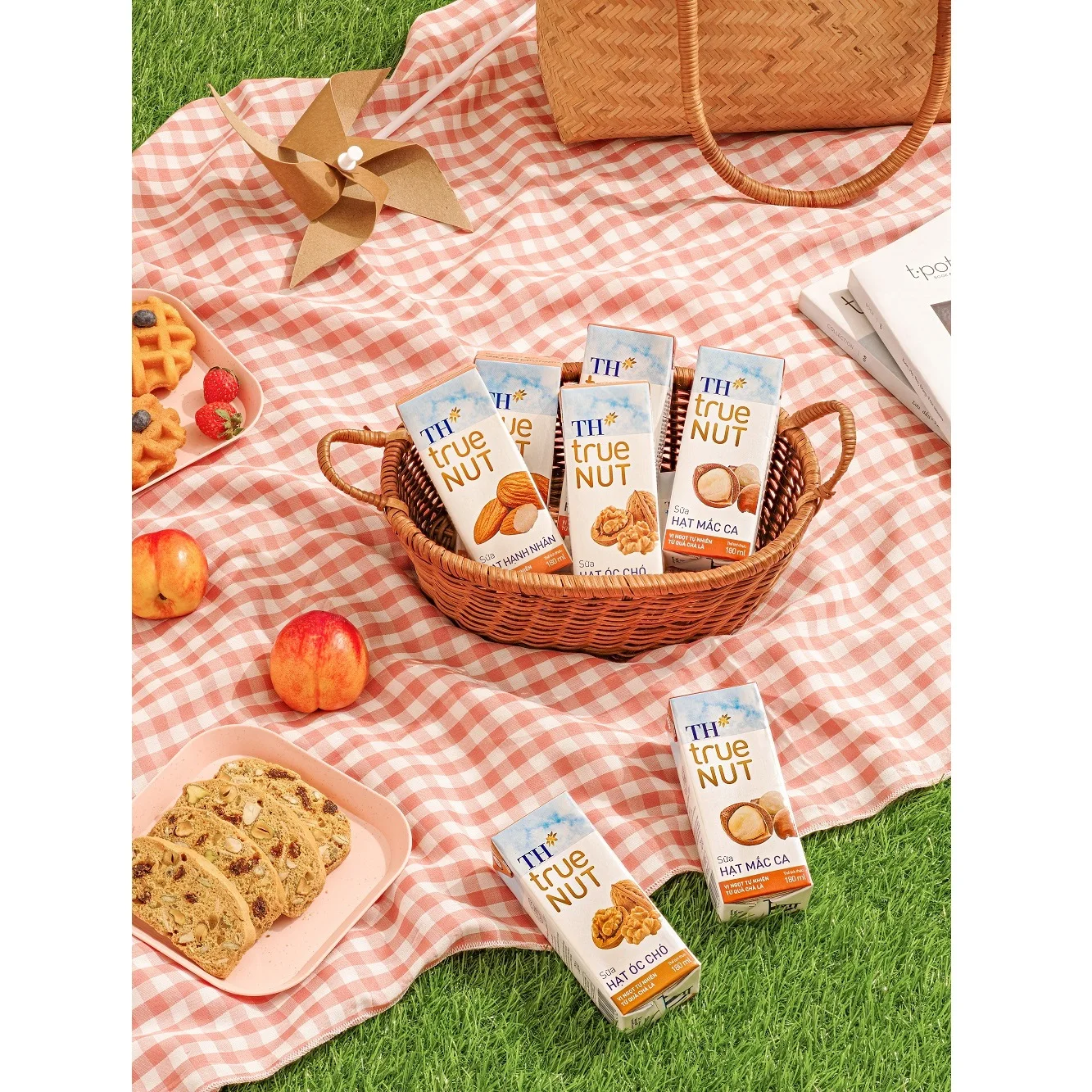 Almond Milk TH true NUT 180 ml High Quality Sterilized Processing Type Blended Dairy Products Drink Flavored Milk