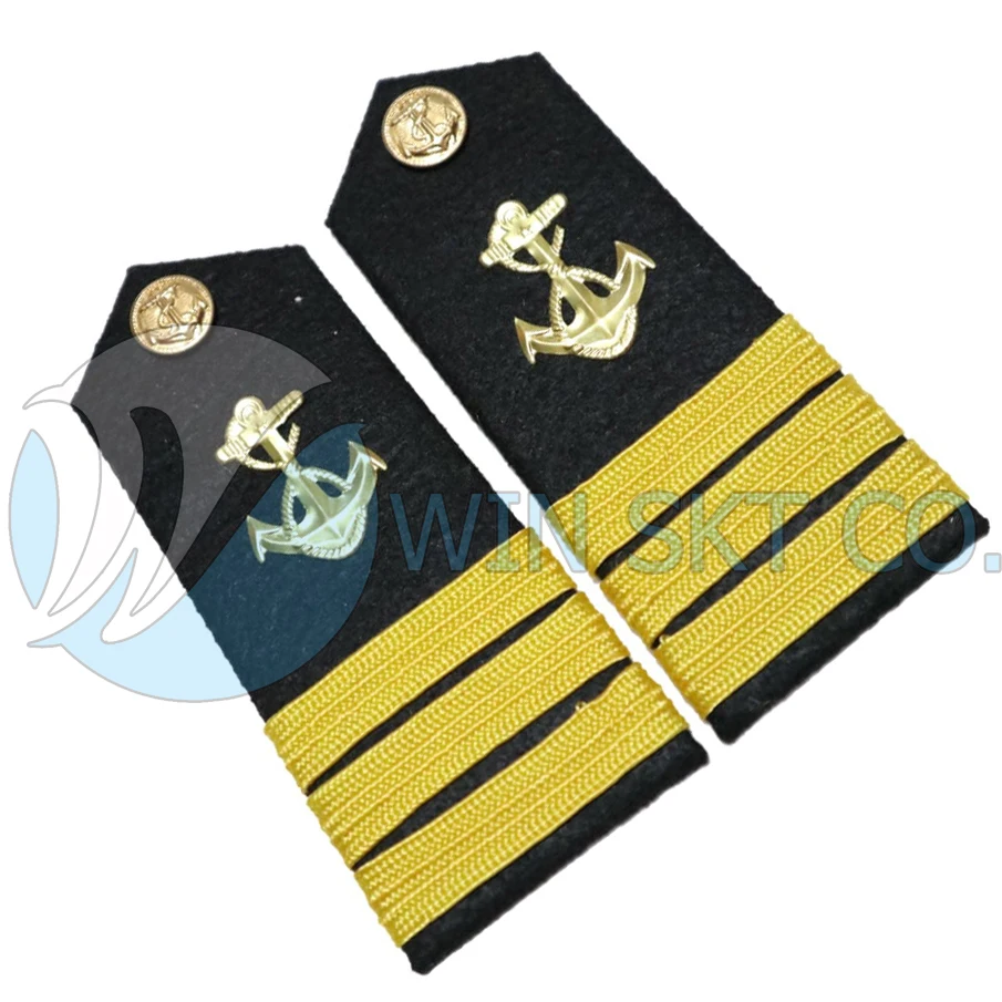 Top Selling Cheap Pilot Shoulder Ranks Suppliers of Pilot Uniform Accessories Epaulettes Made in Pakistan