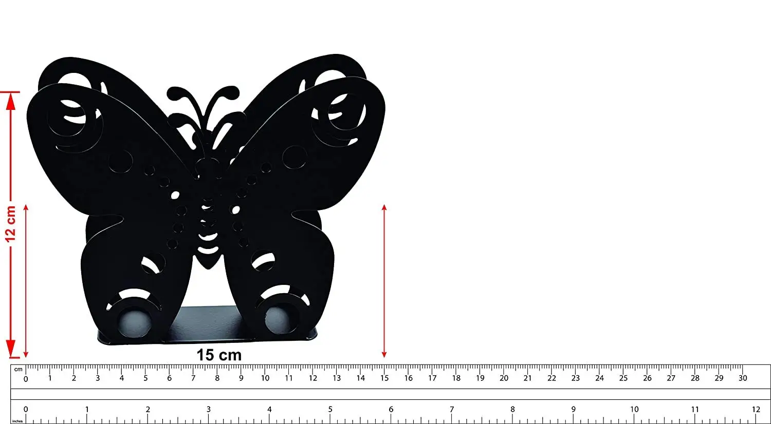 Держатель для салфеток в форме бабочки украшения стола декоративный железный и мягкий стальной держатель