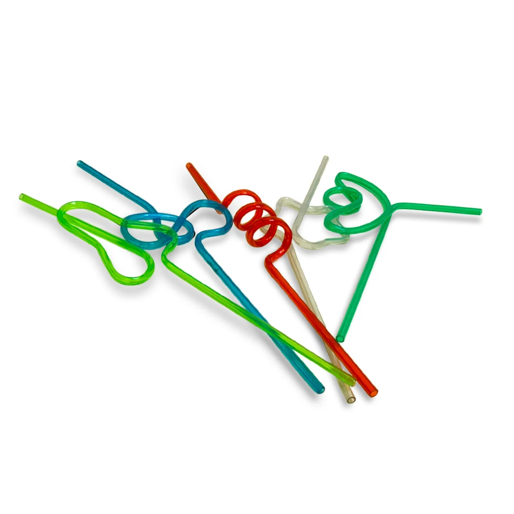 Трубочки для напитков на заказ моделирующие трубочки многоразовые из ПВХ