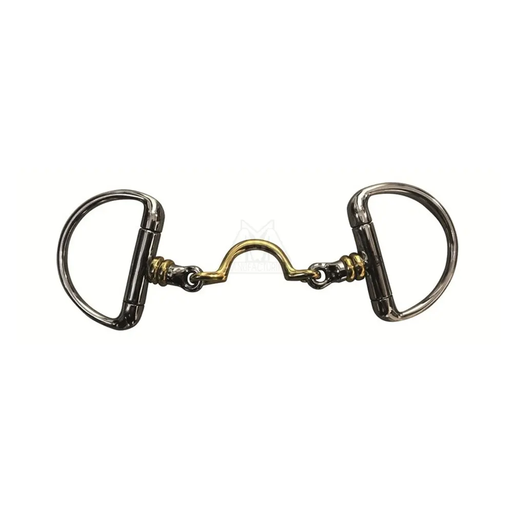 New Style German Steel Horse Equipment O Shaped Horse Bits Double Joint Bit Horse Bit Made In Pakistan