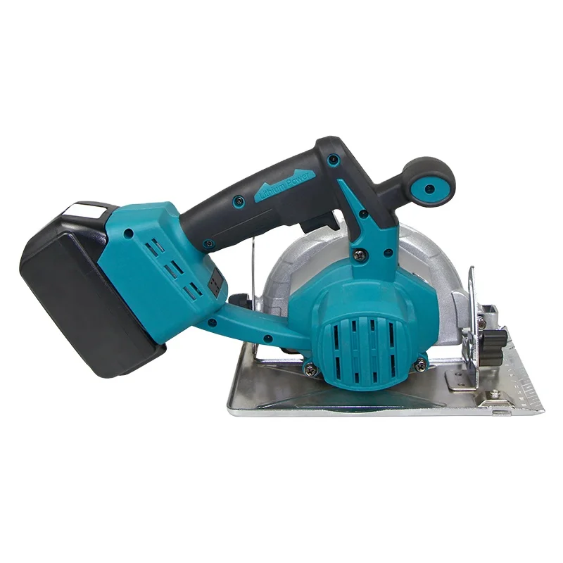 Handheld Cordless Electric Circular Power Saw Machine for Metal Steel Pipe and Wood Cutting Battery-Powered Electric Saw
