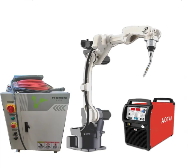 china china high precision welding robot and industrial robot arm 350A and 500A welding machine