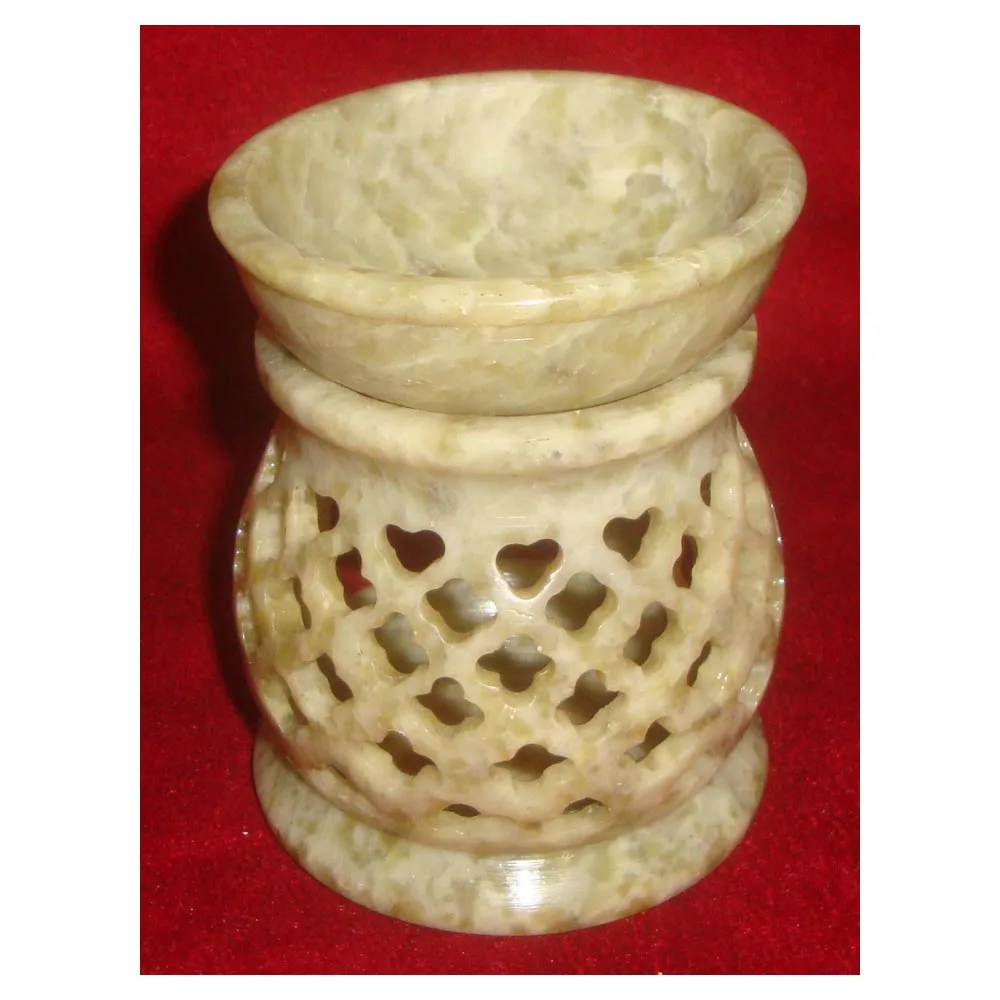 Ceramic Tealight Candle Holder Essential Oil Incense Aroma Diffuser Furnace Aroma Essential Oil Burner Ceramic Wax melt Burner