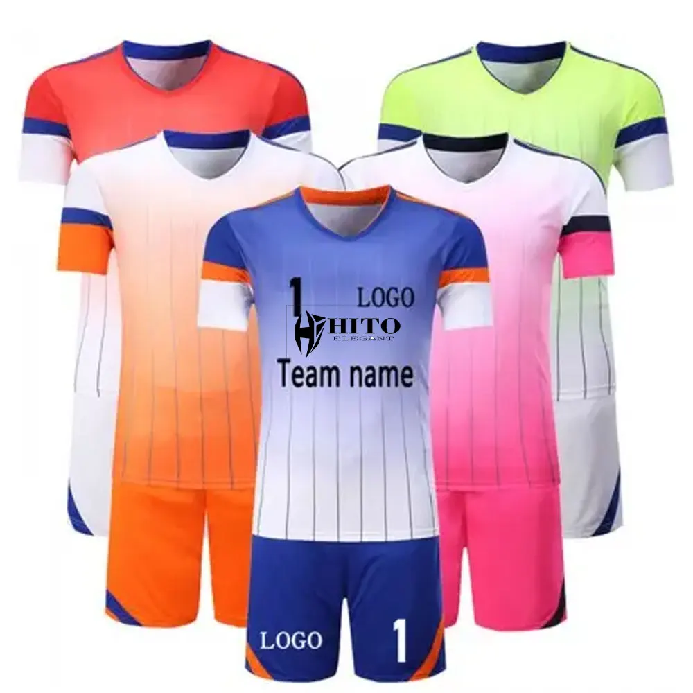 Soccer jersey Football Uniforms Kit Sets new arrivals OEM design soccer uniforms Manufacture ODM most popular Soccer uniform