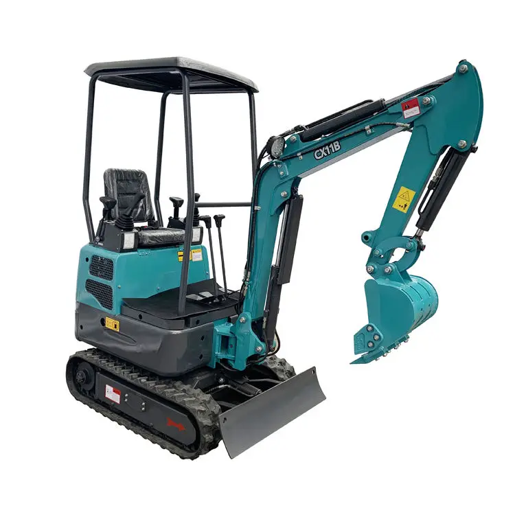 Get Best Discount Sales Of High quality mini excavator 1 ton 1.2 ton 1.5 ton small wheel excavator