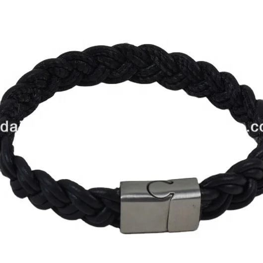 High Quality Leather Bracelet Magnetic Clasp Available In Best Price