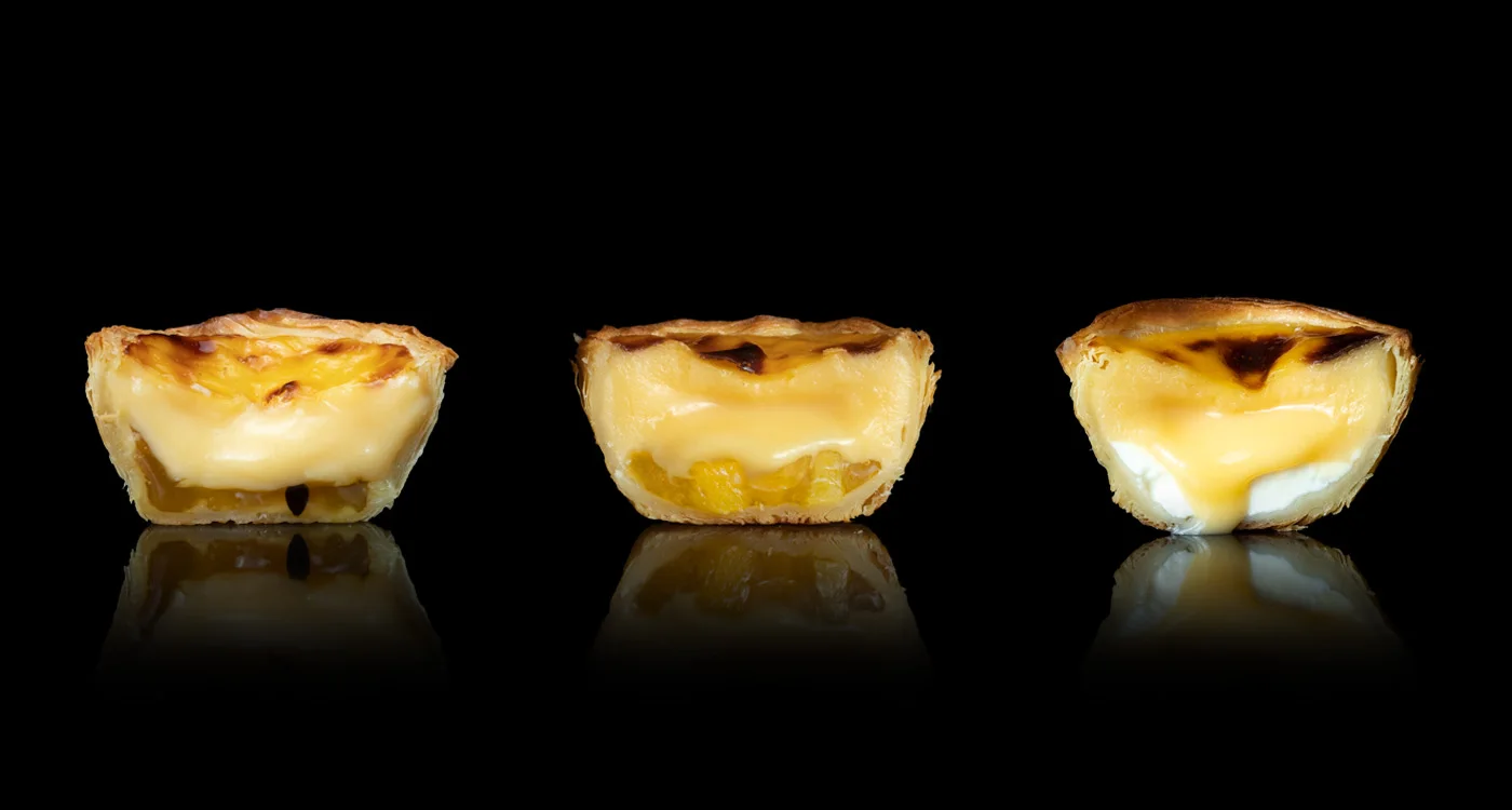 Pastel de Nata - Nata Pura White Original - sweet dessert soft cake