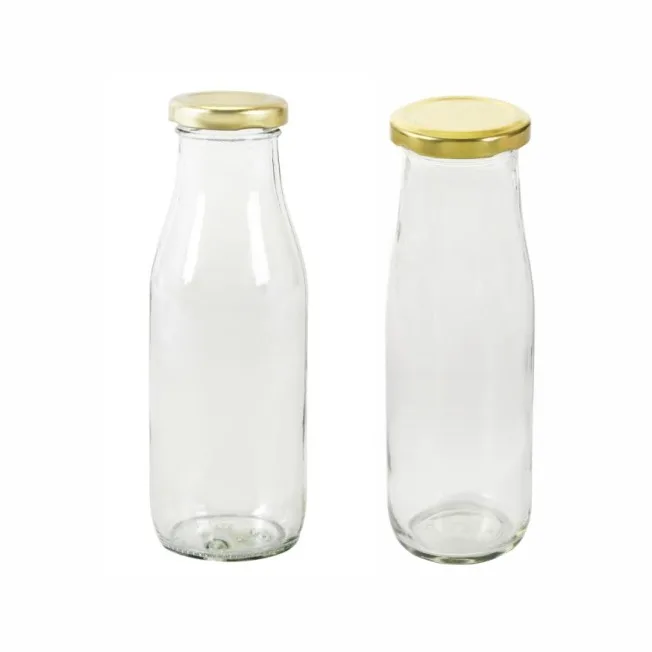 Unique Shaped Antique Gift Fancy Custom Empty Mini 100ml 375ml 750ml Glass Beverage Bottles Wholesale Empty Milk Juice Bottles