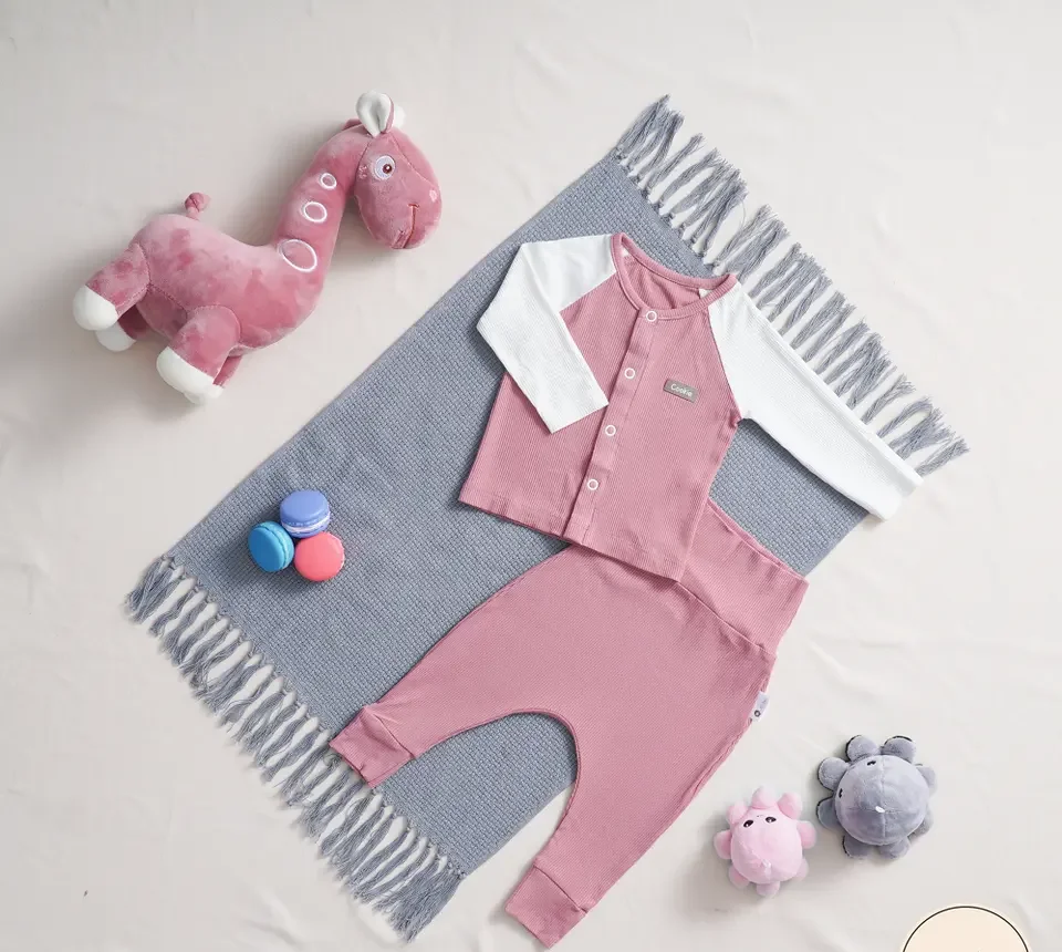 95% Cotton 5% elastane Newborn Clothing 0-6 months Breathable Boys clothing sets Items In-Stock Made in Vietnam