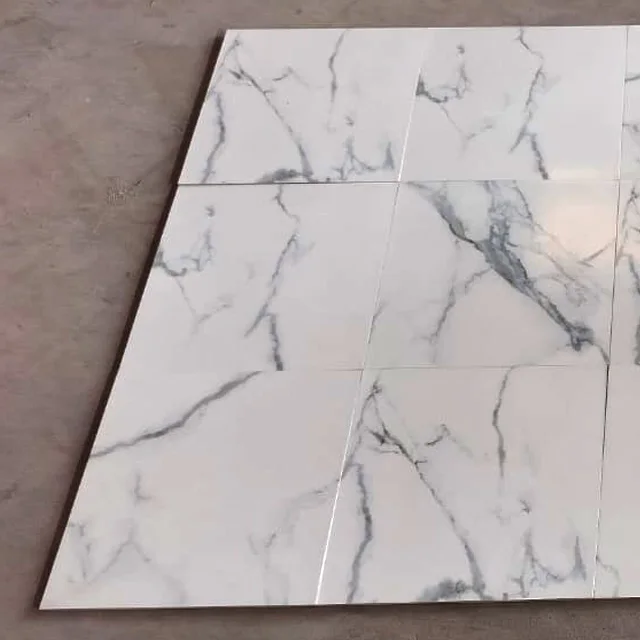 Загадочная цифровая печать керамическая напольная плитка 40x40 см Гладкая глянцевая текстура для напольного покрытия