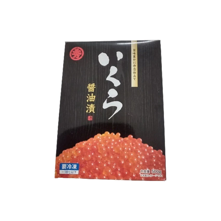 High End Frozen Salmon Caviar/Ikura Soy Sauce Marinated Exotic Japanese Food Good
