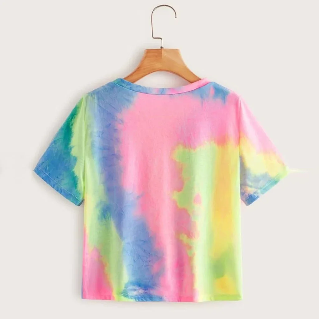 New design fashion basic blue stripe loose shape summer women T-shirt