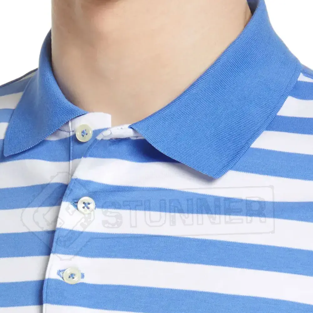 Yarn Dyed High Quality Polo T-Shirts Latest Design Casual Fashion Men Polo T-Shirts