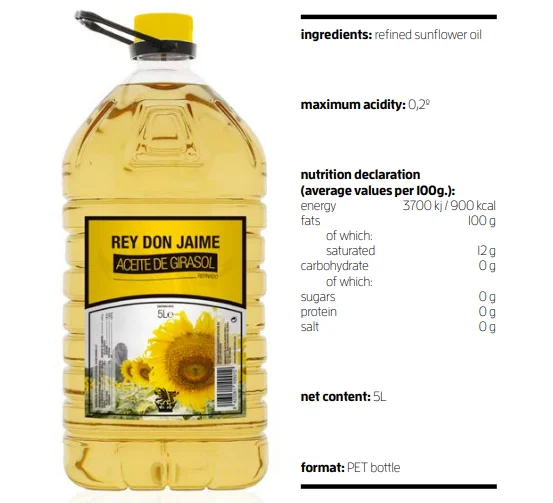 Оптовая продажа высокоолеинового подсолнечного масла в большом формате для приготовления пищи