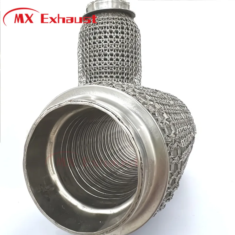High Quality MX Exhaust System Car Exhaust Flexible Pipe Exhaust Flexi Joints Flex Bellow Pipe