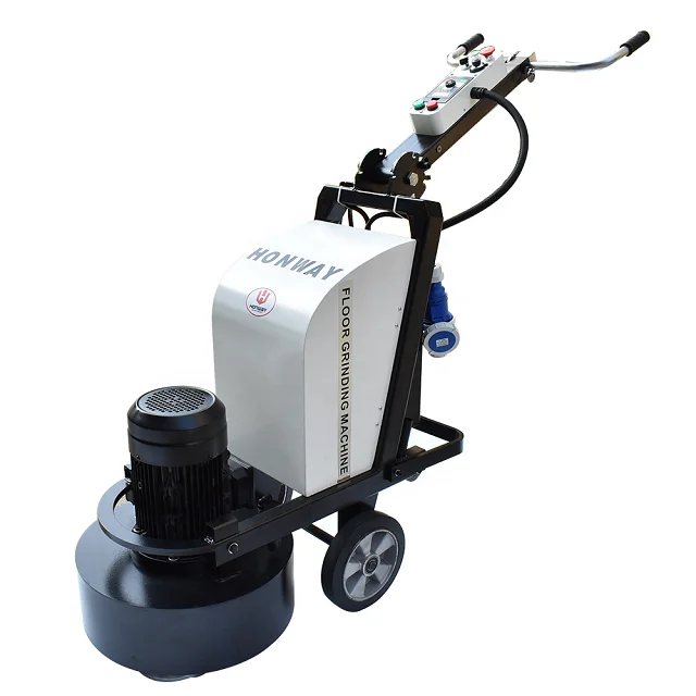 Handheld Cement Concrete Grinding Machine Diamond Polishing Floor Machine With Vacuuming