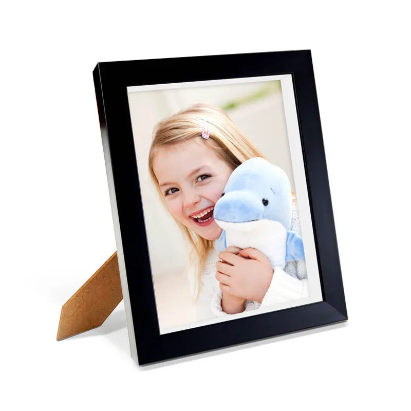 Wholesale Cheap Wall Decor Bulk Free Standing Album Accessories Wooden Picture Frames Wood Digital Photo Frame