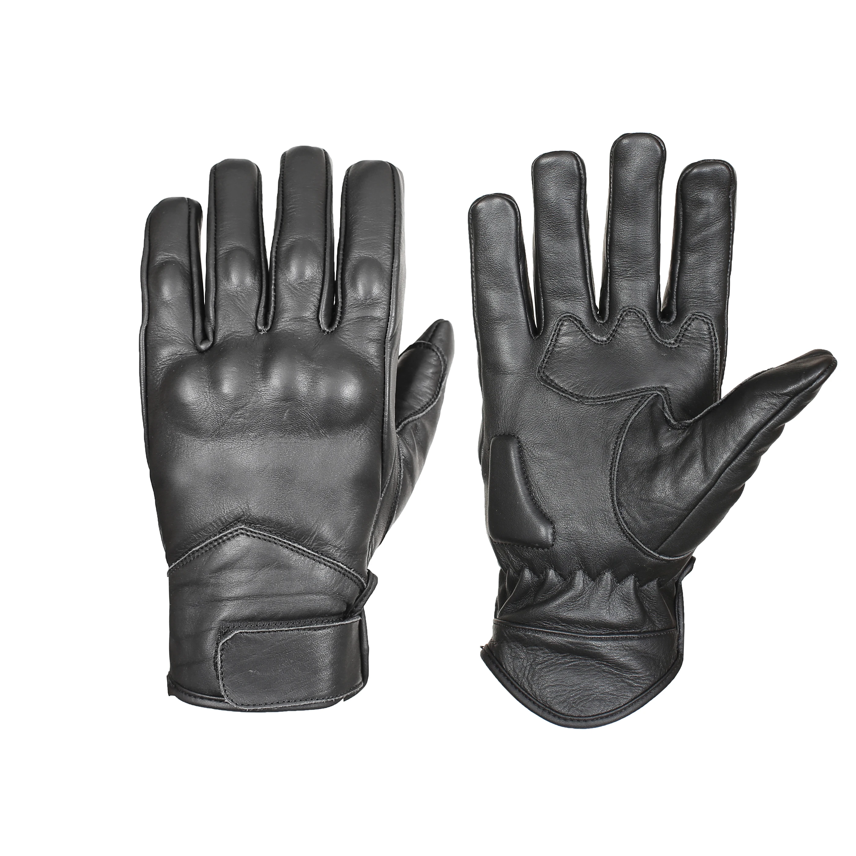 Best Waterproof Thermal Warm Winter Racing Sport Gloves for Motorcycle Customized Leather Velcro Wrist Fastening Daily Use