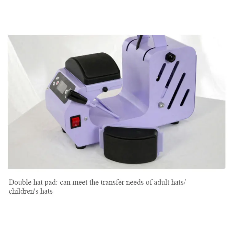 Heat transfer hat ironing machine
