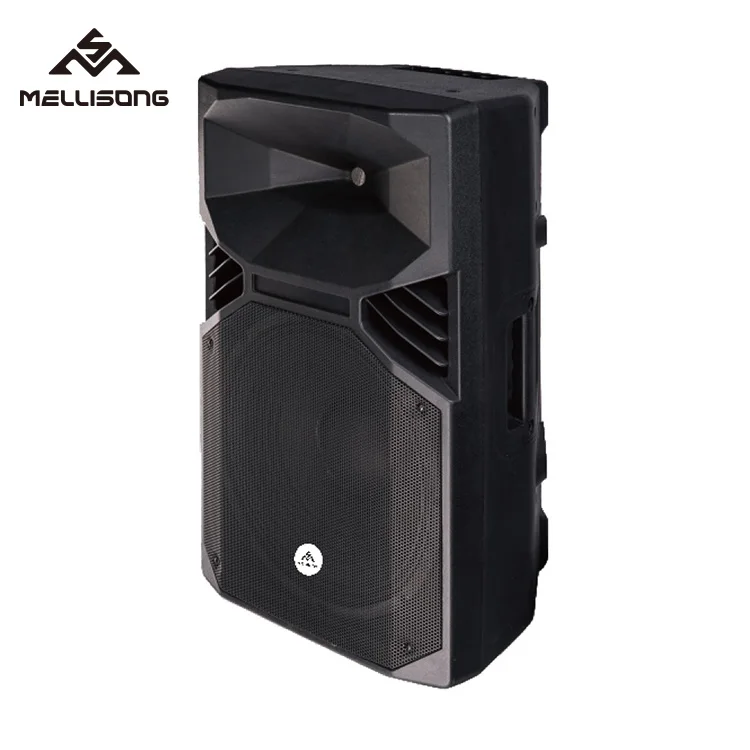 professional audio 350+50W Class D Portable DSP Active Digital Plastic Speaker Box MBB15AD For Home Outdoor Karaoke