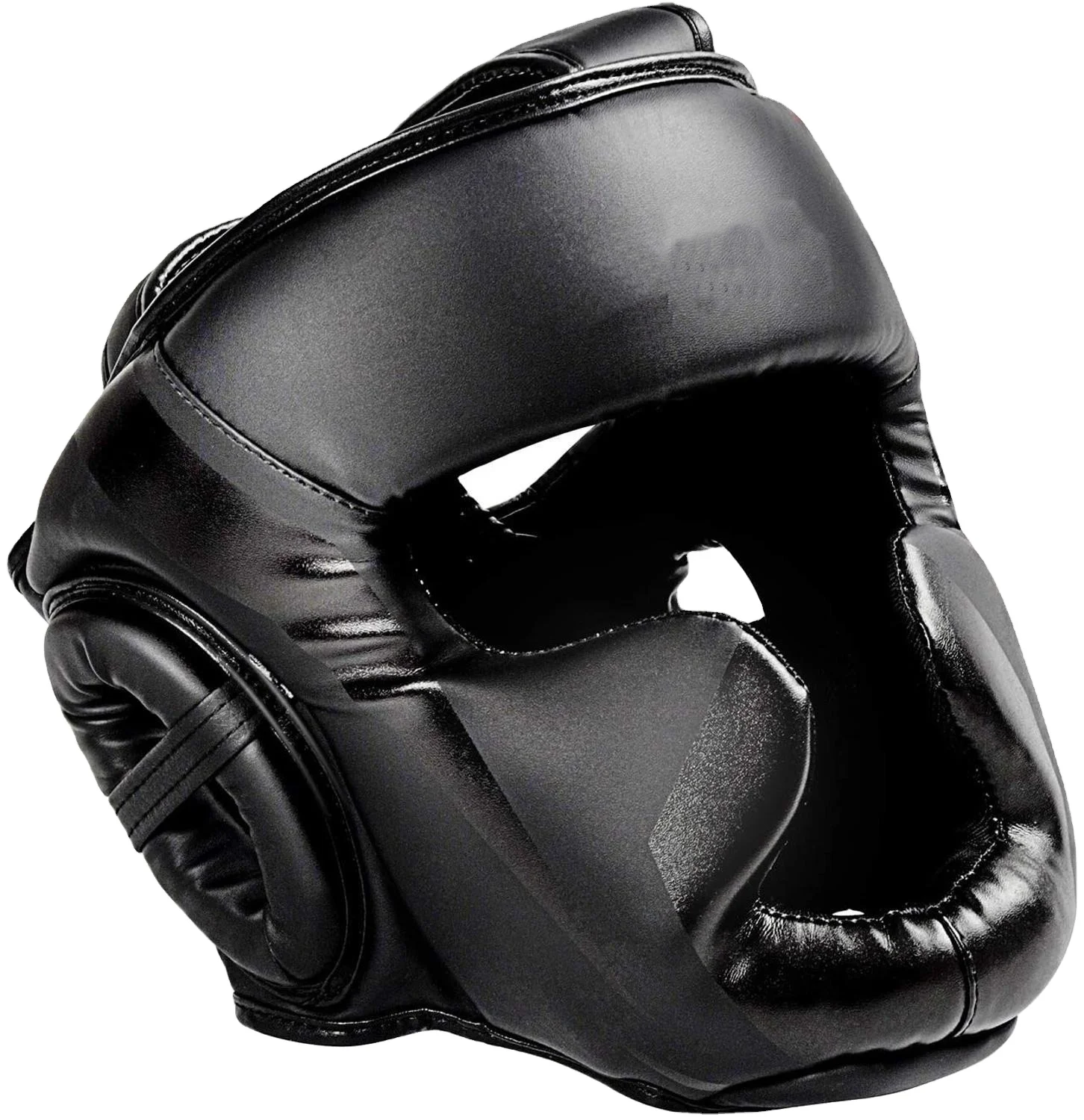 New Full Covered Boxing Helmet Genuine Leather Boxing Headgear Gym Equipment High Quality Head Guard