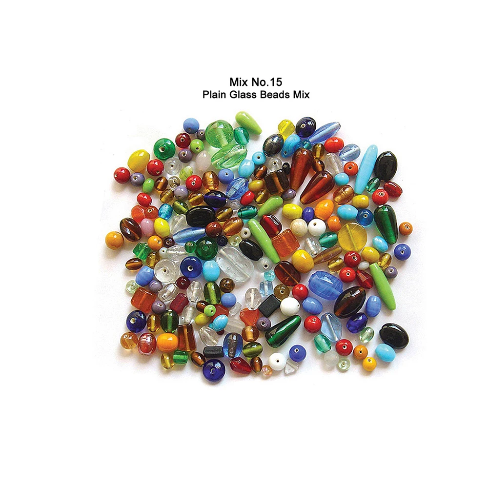 New Collection Best Quality Plain Glass Beads Mix for Jewelry Accessory Decorative Items Making