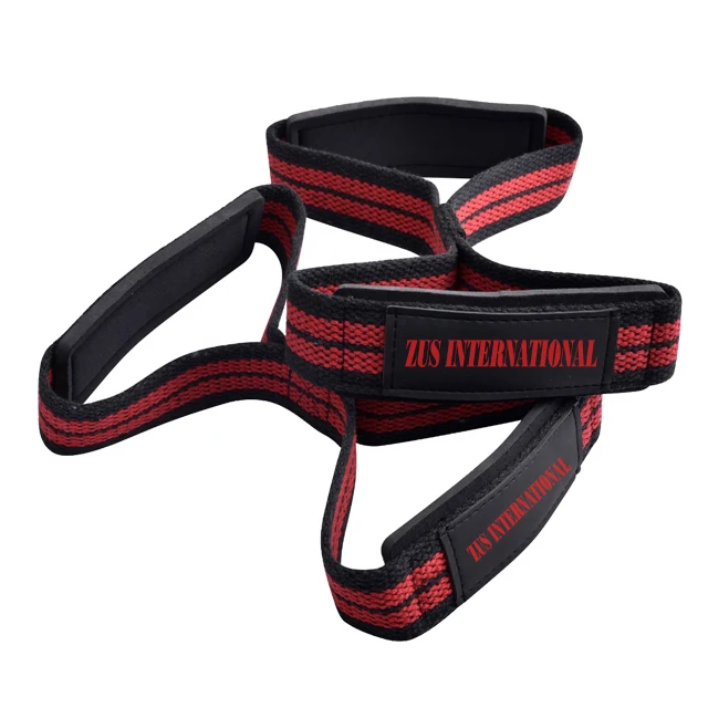 Weightlifting Figure Eight Straps Fitness Lifting Straps For Power lifting Hot Sale Weight lifting Figure Eight Straps