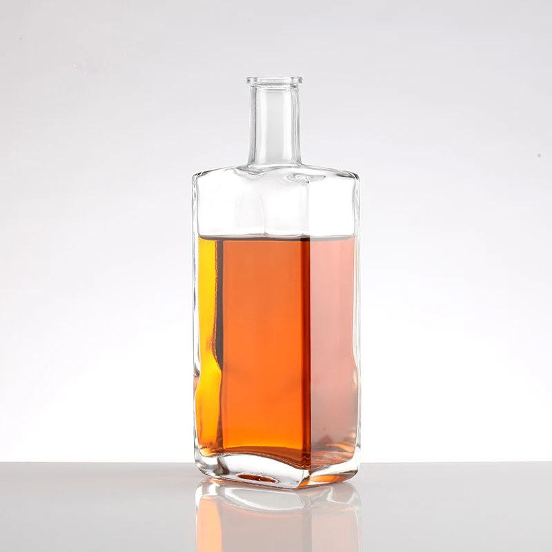 750ml square brandy xo flint liquor 250ml flask frosted rum 375ml champagne glass cylinder bottle cork
