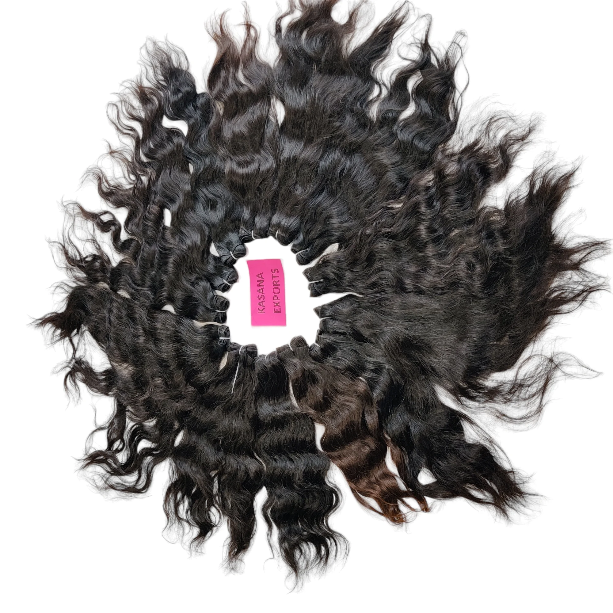 Unprocessed 100% Cuticle Aligned chemical processing none Wholesale Bundles Curly Indian lace front wigs human hair Extensions