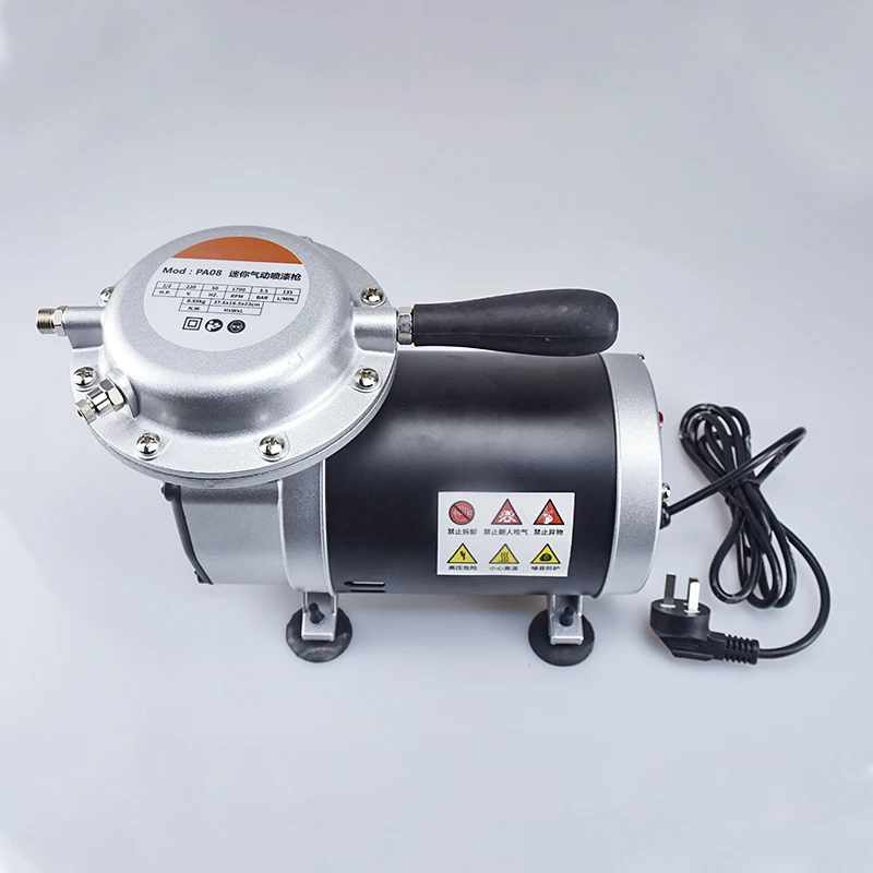 Professional Portable Oil Free Mini Airbrush Compressor Kit for Air Painting