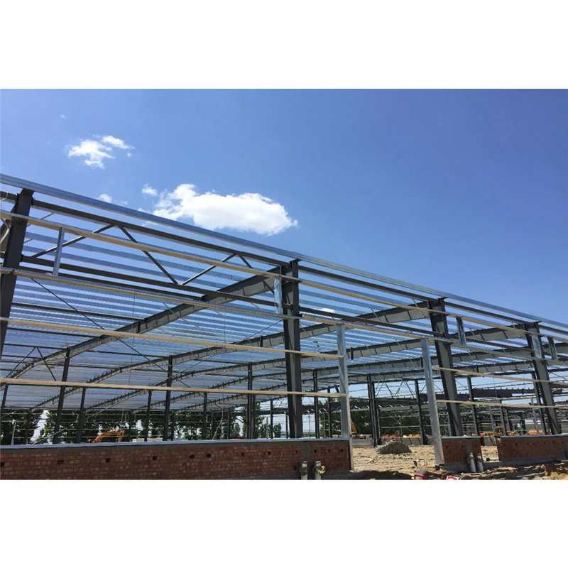 Customizable Steel Structure Workshop with Energy-Efficient Insulation