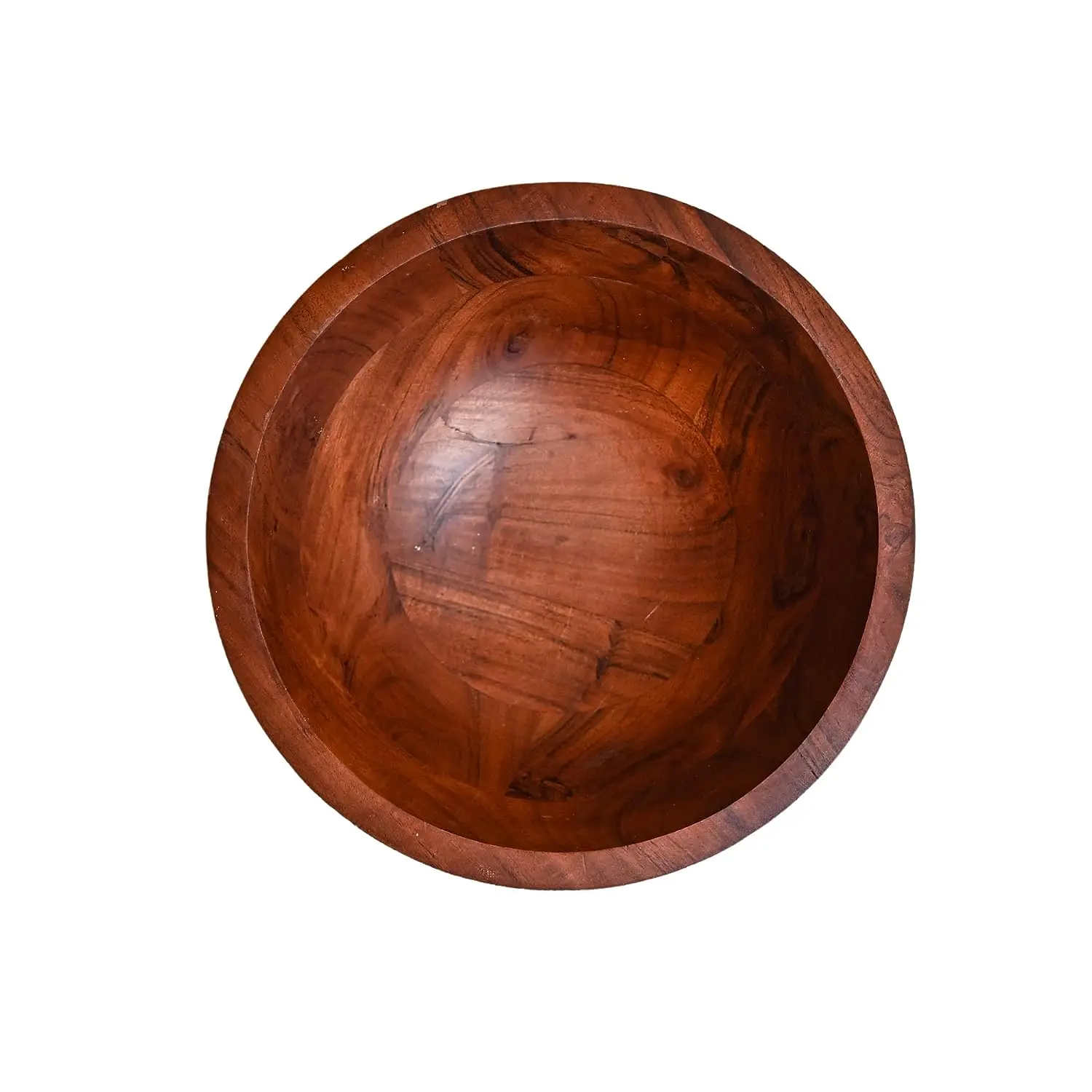 Natural Wooden Noodles Salad Ice Cream Dessert Fruit Dish Serving And Display Bowls Reusable High Quality Wooden Bowls Best Sale