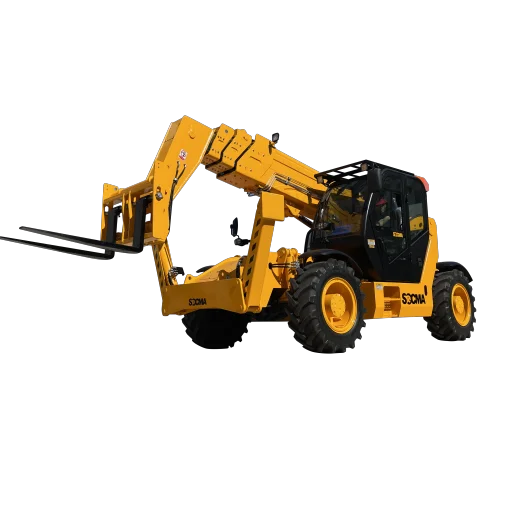 SOCMA 7tons telehandler with 17m lifting height, Chinese brand telescopic forklift, 4WD&4 wheel steering&Crab mode