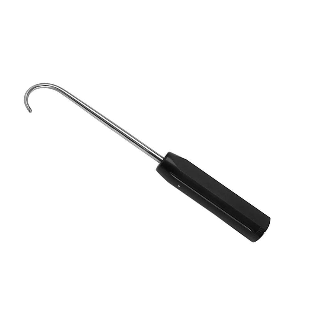 Surgical Grade Surgical Bone Hook 17 cm Single Ended Medium Large Orthopedic Bone Hook With Plastic Handle