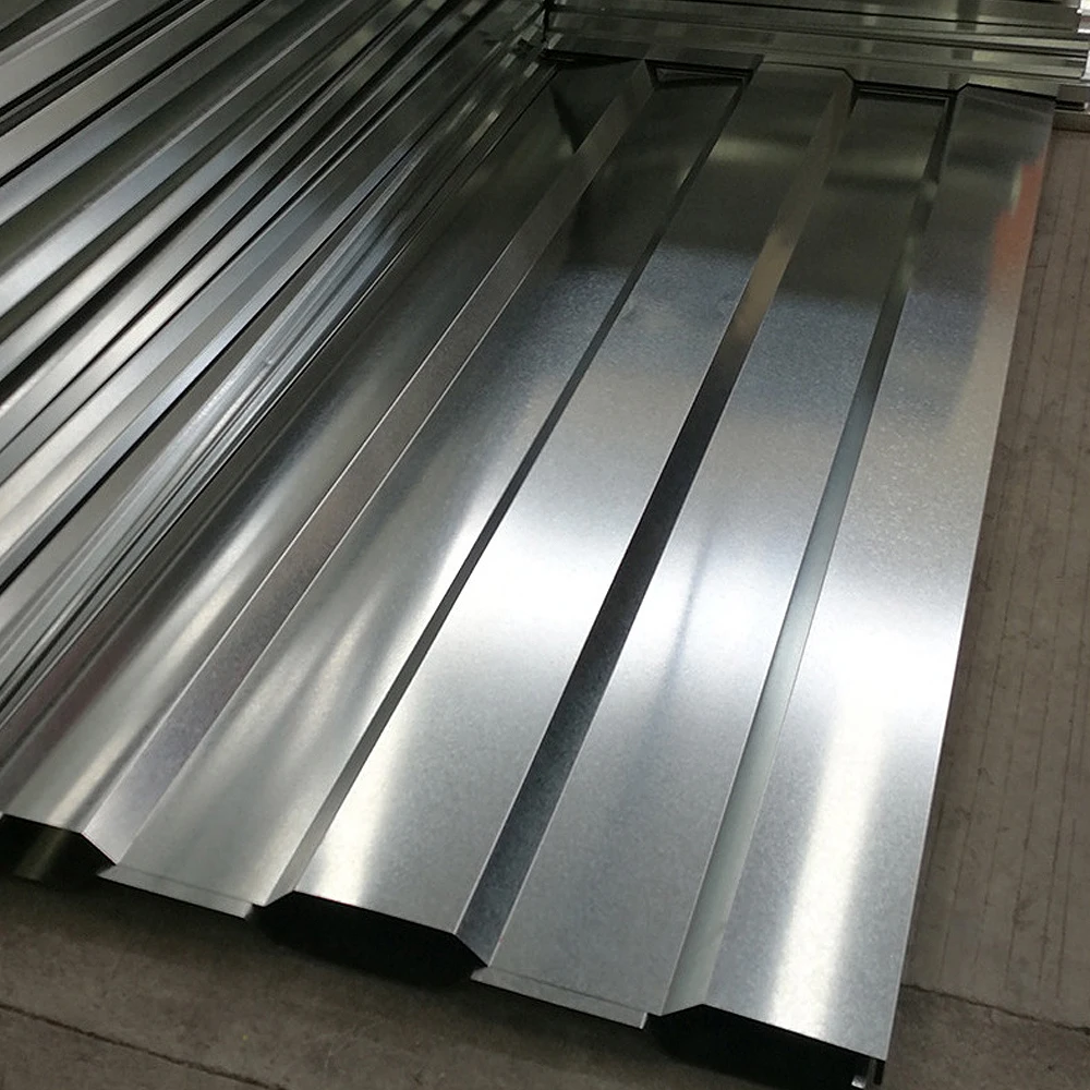 22 gauge 14 ft galvanized zinc metal corrugated gi steel roofing sheets for Africa