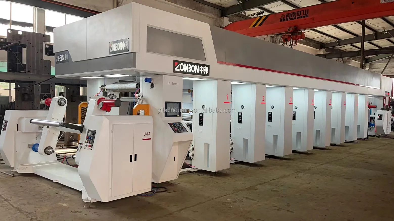 Opp plastic film rolls/Ice cream label/food bag Gravure Printing Machine/Rotogravure Press/Roto Printer