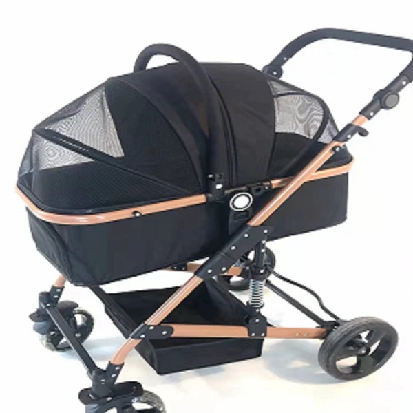 Multicolor fashionable pet stroller for dogs choose and easy fold to carry out