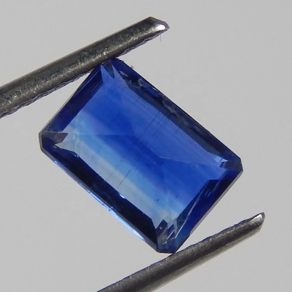 Loose Gemstone Blue Kyanite Octagon Shape Cushion Faceted Cut Gemstone For Jewellery Making