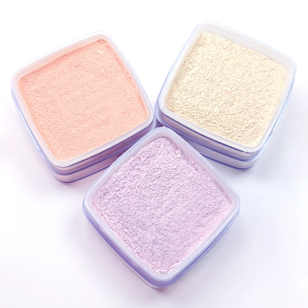 OEM Provide stock in warehouse wild Loose Setting Powder Photo Focus Loose Finishing Powder Translucent with Matte Finish