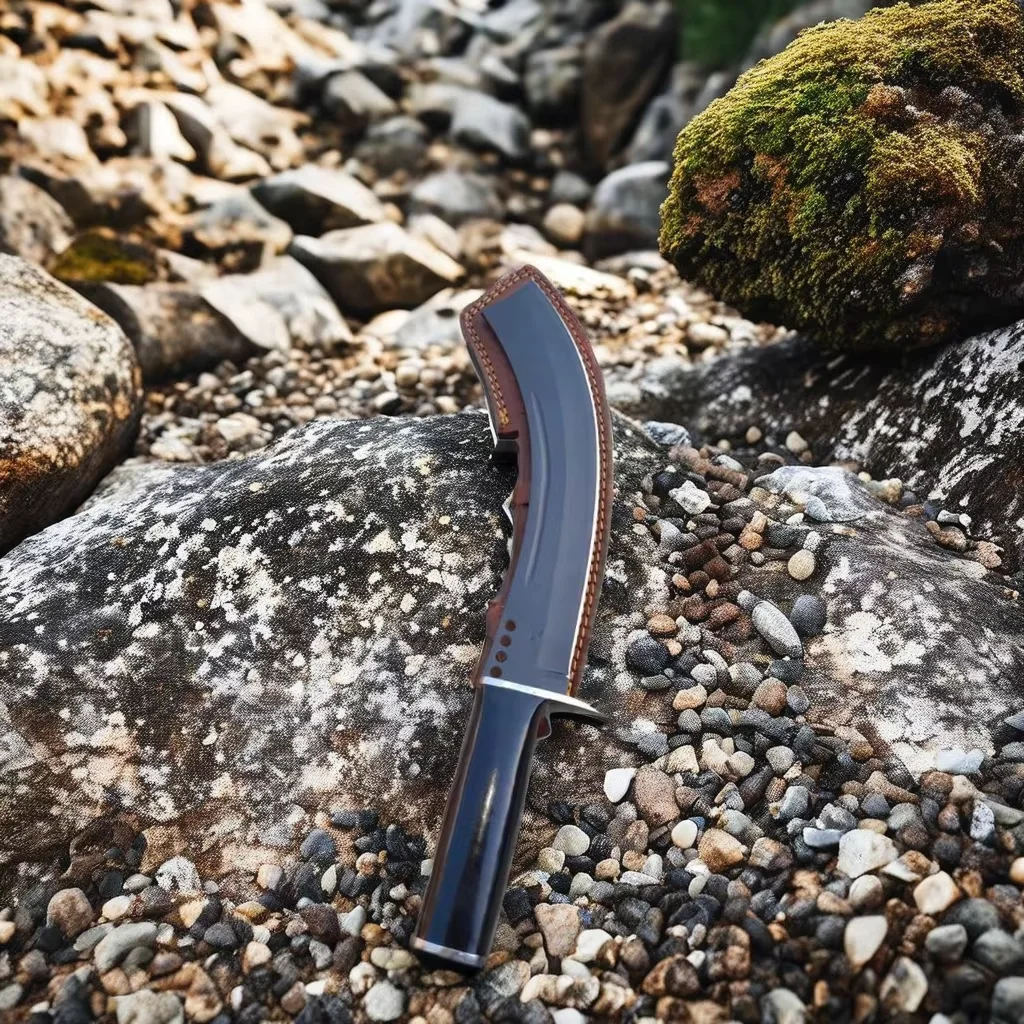 New Arrival Best Design Hunting Knife with black color blade best knives for hunting