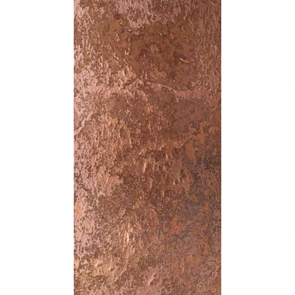 Top Quality Flexible Copper Metallic Natural Slate Stone Veneer Sheet For Interior Exterior Wall Decoration