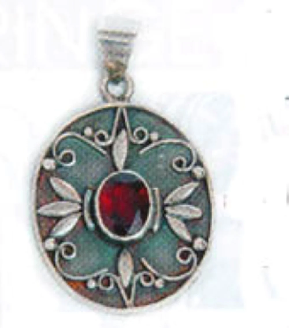 925% Silver Pendant/Handmade silver pendant