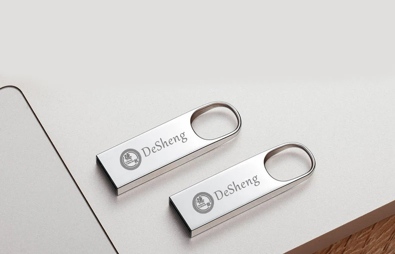 OEM Waterproof Metal Silver Memory Flash Pen Drive For Music Album USB