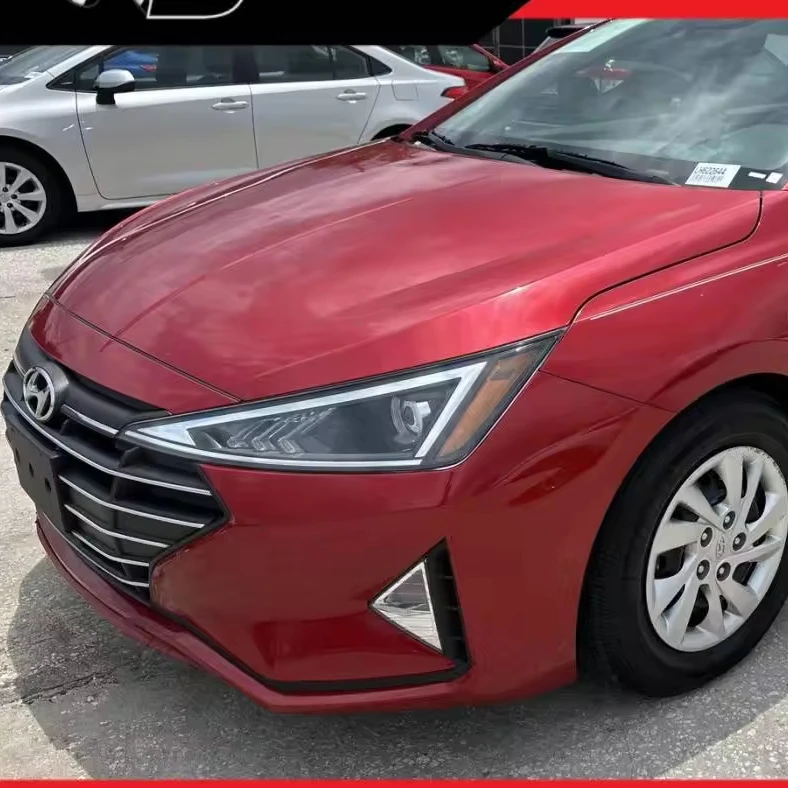 2020 Hyundai Elantra аккуратно Подержанный электромобиль с правым рулевым кожаным сиденьем камера заднего вида тип автобуса