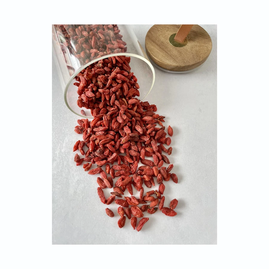 Hot Selling Organic Dried Goji Berry Herbal Fruit Tea Sweet Taste Bulk Preserved Whole Pattern Natural Private Label for Health
