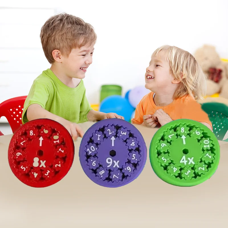 Fidget Toys 2024 New Toys Math Fidget Spinner For Junior Kids Math Games Learning Montessori Math + - * / Educational Toys