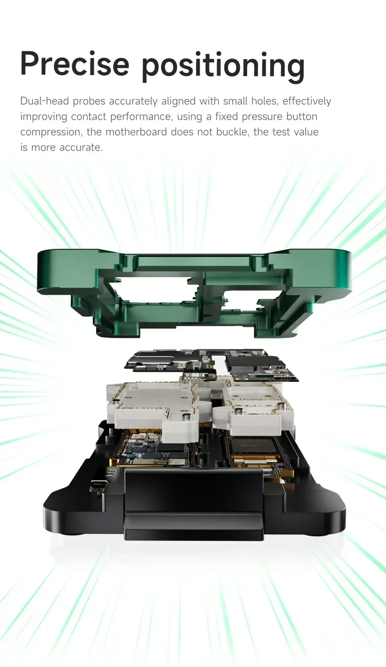XZZ Motherboard MIddle Frame Function Testing Logic Board Fixture For iPhone 15 Plus Pro Max Series Upper and Lower Assembly