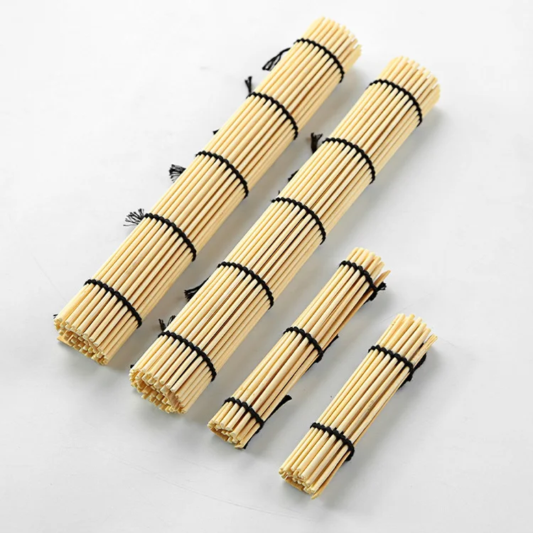 Newell Portable yellow skin sushi  curtain to make sushi tools  Custom bamboo curtain to make nori rice roll curtain sushi mat